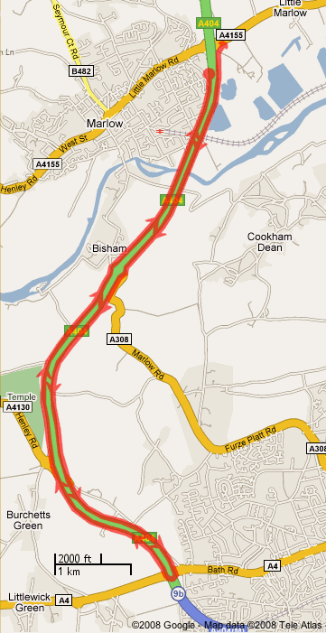 Map of H10/22.